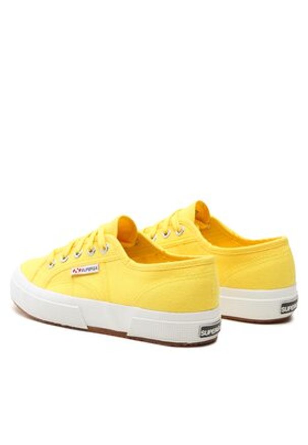 Superga Tenisówki Cotu Classic 2750 S000010 Żółty. Kolor: żółty. Materiał: materiał