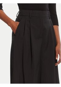 Weekend Max Mara Spodnie palazzo Adelfi 2525136072 Czarny Wide Leg. Kolor: czarny. Materiał: wełna #5
