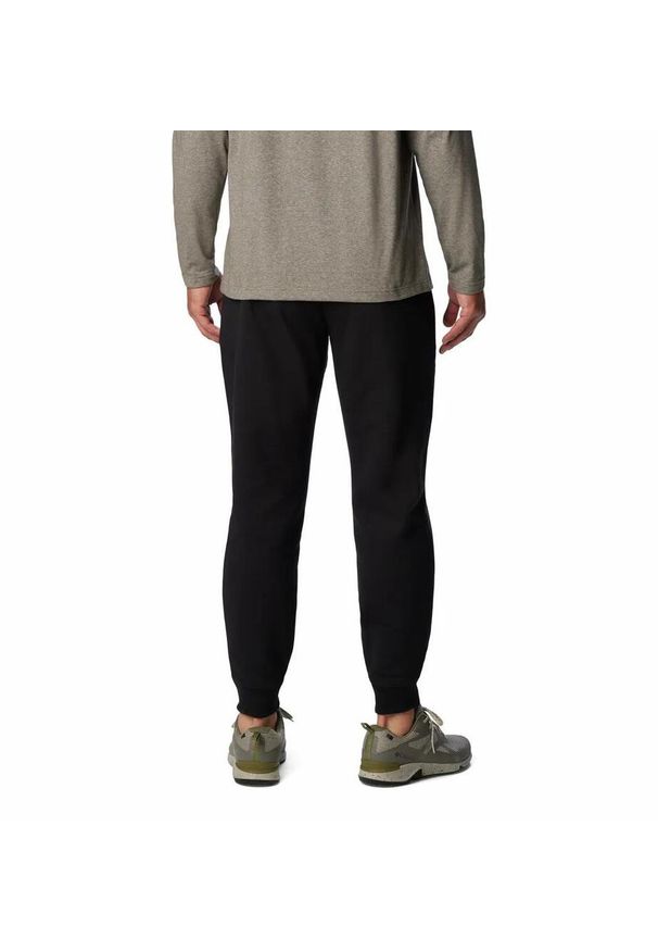 columbia - Spodnie Dresowe Męskie Columbia Marble Canyon Heavyweight Fleece Pant. Kolor: czarny. Materiał: dresówka