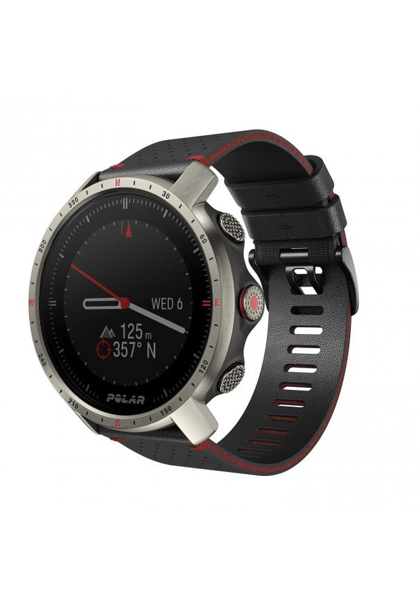 Zegarek sportowy POLAR GRIT X PRO Titan M/L. Materiał: polar. Styl: sportowy