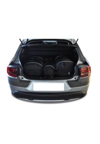 KJUST - Torby Do Bagażnika Citroen C4 Cactus 2014-2017 3Szt Kjust. Kolor: czarny. Styl: sportowy #1