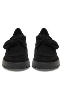 DeeZee Loafersy HXG2108-93 Czarny. Kolor: czarny. Materiał: materiał