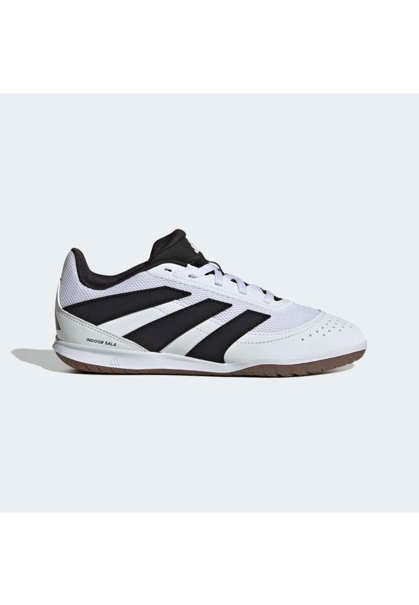 Adidas - Buty do piłki nożnej halowej dla dzieci ADIDAS Predator Club. Kolor: biały. Materiał: guma. Szerokość cholewki: normalna. Sport: piłka nożna, fitness