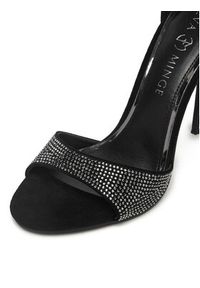 Eva Minge Sandały EO-MARA-LT2360LX-157 Czarny. Kolor: czarny. Materiał: skóra, syntetyk #9