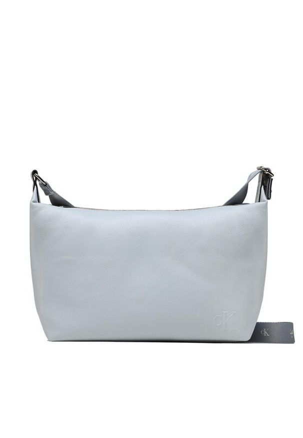 Calvin Klein Jeans Torebka Ultralight Shoulder Bag28 Pu K60K610698 Niebieski. Kolor: niebieski. Materiał: skórzane