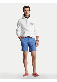 Polo Ralph Lauren Szorty materiałowe 710799213045 Niebieski Slim Fit. Kolor: niebieski. Materiał: bawełna