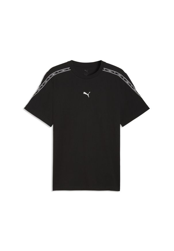Puma - Męska koszulka Essentials Tape PUMA. Kolor: czarny. Sport: bieganie