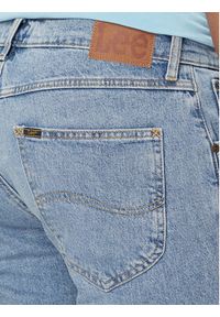 Lee Szorty jeansowe 5 Pocket 112349329 Niebieski Regular Fit. Kolor: niebieski. Materiał: bawełna