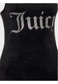 Juicy Couture Sukienka codzienna Rae JCWE222003 Czarny Slim Fit. Okazja: na co dzień. Kolor: czarny. Materiał: syntetyk. Typ sukienki: proste. Styl: casual