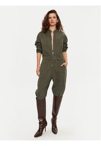 One Teaspoon Kombinezon 26637 Khaki Relaxed Fit. Kolor: brązowy. Materiał: bawełna #3
