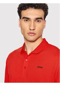 Hugo Polo Donos222 50466182 Czerwony Regular Fit. Typ kołnierza: polo. Kolor: czerwony. Materiał: bawełna #2