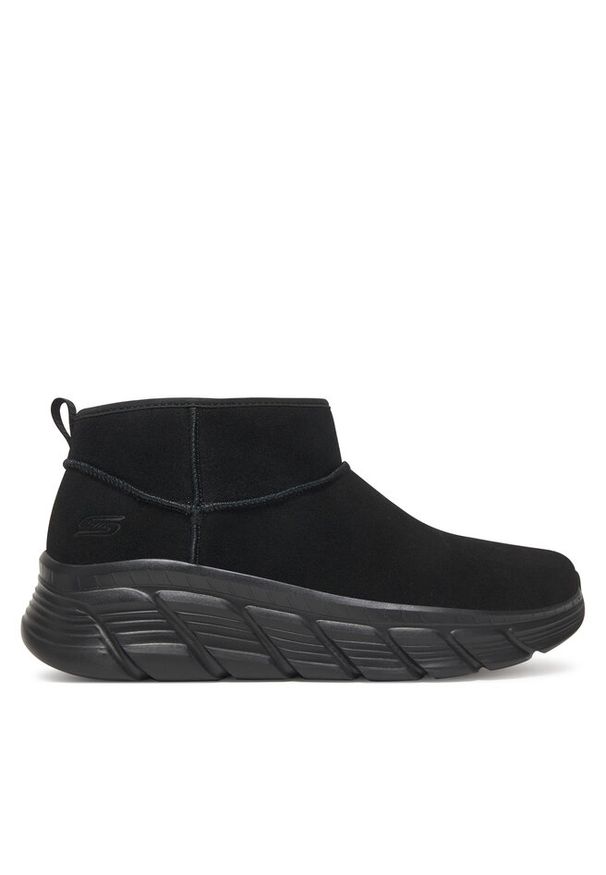 skechers - Śniegowce Skechers. Kolor: czarny