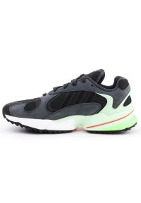 Buty Adidas Yung-1 Trail M EE6538 czarne. Okazja: na co dzień. Kolor: czarny. Materiał: syntetyk, materiał, nylon, guma, skóra. Szerokość cholewki: normalna