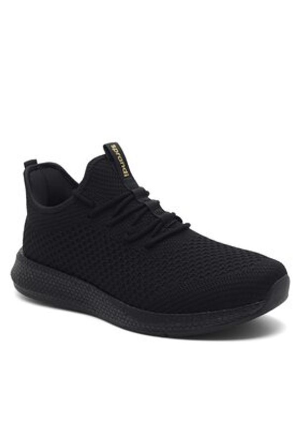 Sprandi Sneakersy MP07-GVA1B Czarny. Kolor: czarny. Materiał: materiał
