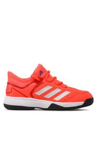 Adidas - adidas Buty Ubersonic 4 Kids Shoes HP9698 Pomarańczowy. Kolor: pomarańczowy. Materiał: materiał