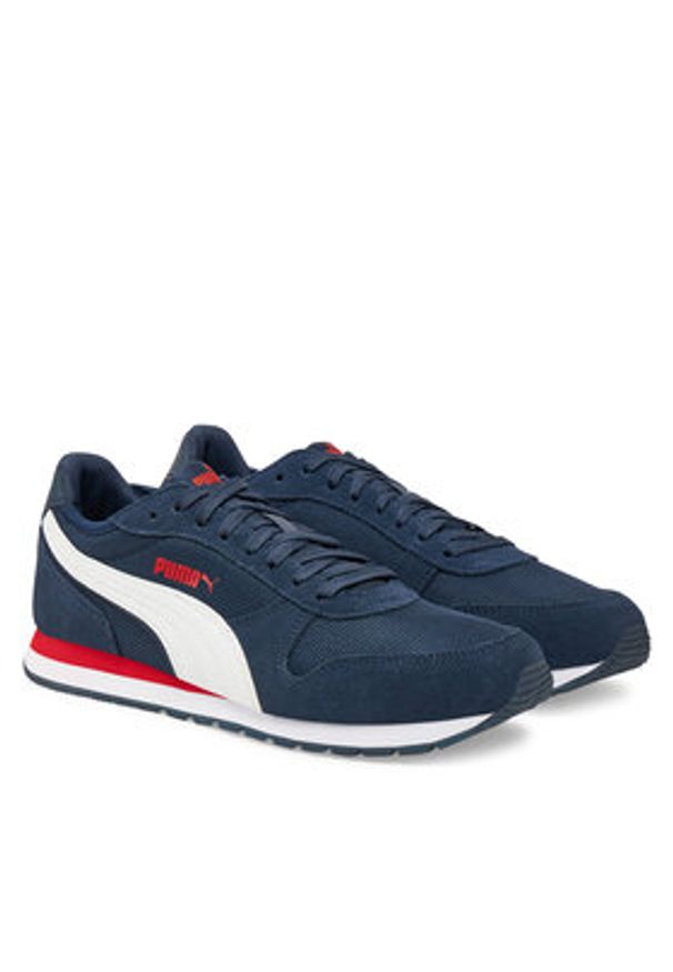 Puma Sneakersy ST MILER Club 401622 15 Granatowy. Kolor: niebieski. Materiał: zamsz, skóra