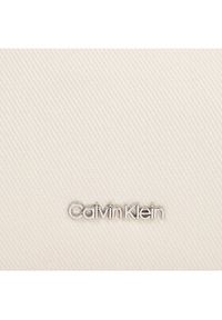 Calvin Klein Torebka Gracie Mini Bag_Canvas K60K611754 Écru. Materiał: skórzane