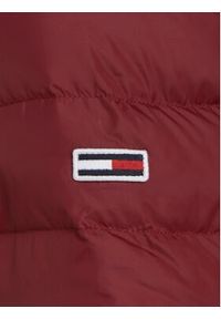 Tommy Jeans Kurtka puchowa Essential DW0DW09060 Bordowy Slim Fit. Kolor: czerwony. Materiał: syntetyk #8