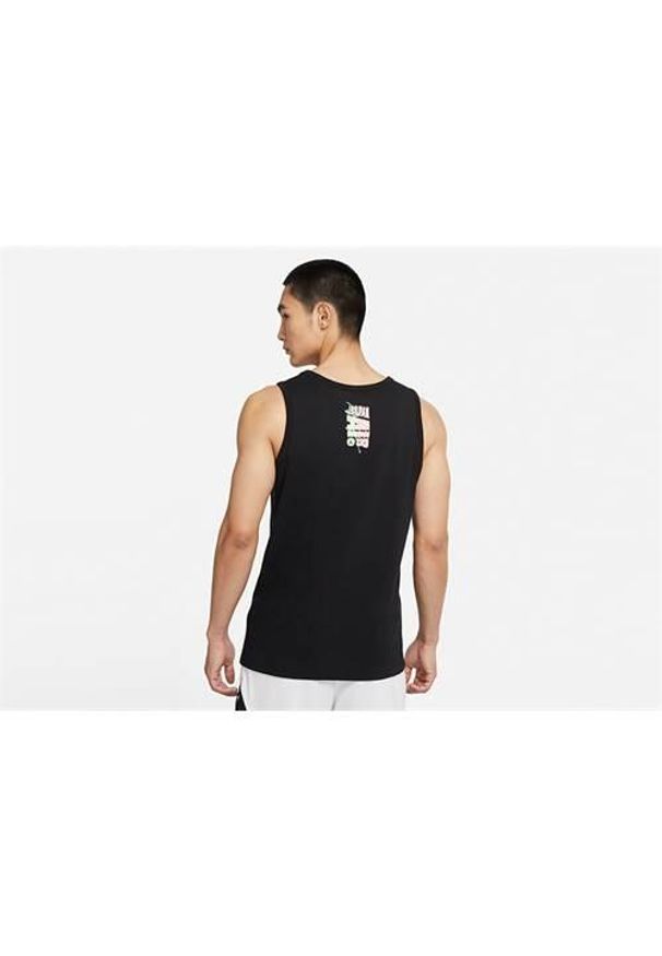 Koszulka sportowa męska Nike Air Jordan Sport Dna. Kolor: czarny. Materiał: bawełna. Długość rękawa: bez rękawów. Styl: sportowy