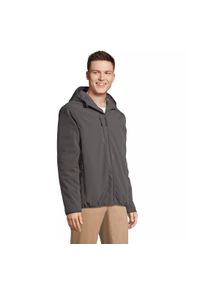 SOL'S - Parka softshell Sol's Falcon Padded. Kolor: wielokolorowy, szary, czarny, brązowy. Materiał: softshell. Sezon: zima #1