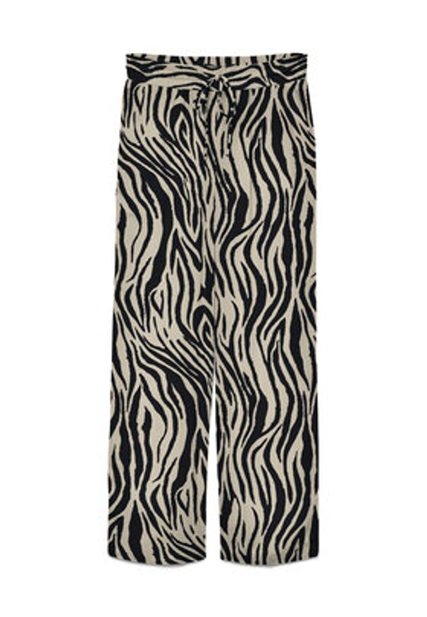 Vero Moda Spodnie materiałowe Jesmilo 10287363 Czarny Regular Fit. Kolor: czarny. Materiał: wiskoza