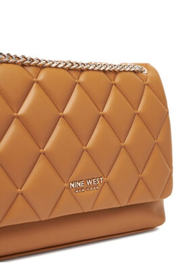 Nine West Torebka CEO-CHARLOTTE-S22560-5 Brązowy. Kolor: brązowy