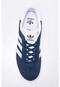 adidas Originals - Buty dziecięce Gazelle BY9144. Nosek buta: okrągły. Zapięcie: sznurówki. Kolor: niebieski. Materiał: guma. Model: Adidas Gazelle #5