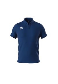 ERREA - Polo Errea Alex. Typ kołnierza: polo. Kolor: niebieski. Materiał: materiał. Styl: sportowy #1
