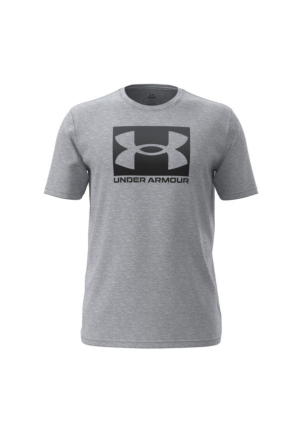 T-shirt Under Armour Boxed. Kolor: szary, czarny, wielokolorowy