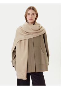 BOSS Szal Yllie 50535789 Beżowy. Kolor: beżowy. Materiał: wiskoza #2
