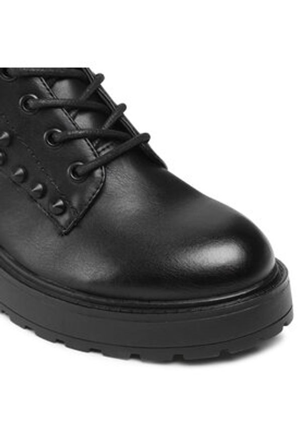 DeeZee Trapery H190852-3A Czarny. Kolor: czarny. Materiał: skóra