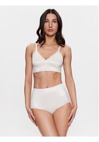 Spanx - SPANX Figi klasyczne Shaping Satin 40062R Biały. Kolor: biały. Materiał: syntetyk