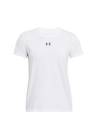 Koszulka damska Under Armour Rival Core. Kolor: biały. Sport: fitness