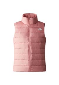 Kamizelka damska The North Face Aconcagua 3. Typ kołnierza: kołnierzyk stójkowy. Kolor: różowy. Materiał: materiał. Długość: krótkie. Sezon: zima #1