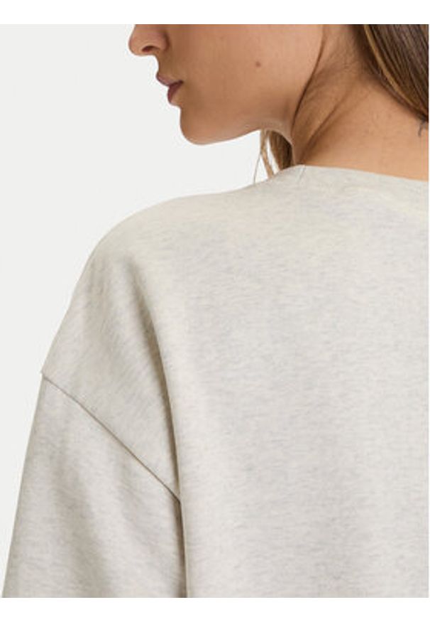 Calvin Klein Jeans Bluza Monologo LV047B234G Szary Relaxed Fit. Kolor: szary. Materiał: bawełna