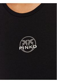 Pinko Top 100658 A0KO Czarny Relaxed Fit. Kolor: czarny. Materiał: bawełna #3