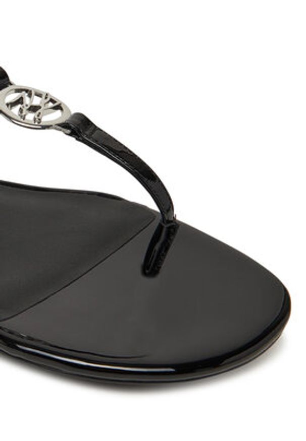 Karl Lagerfeld - KARL LAGERFELD Sandały KL82515 Czarny. Kolor: czarny. Materiał: skóra