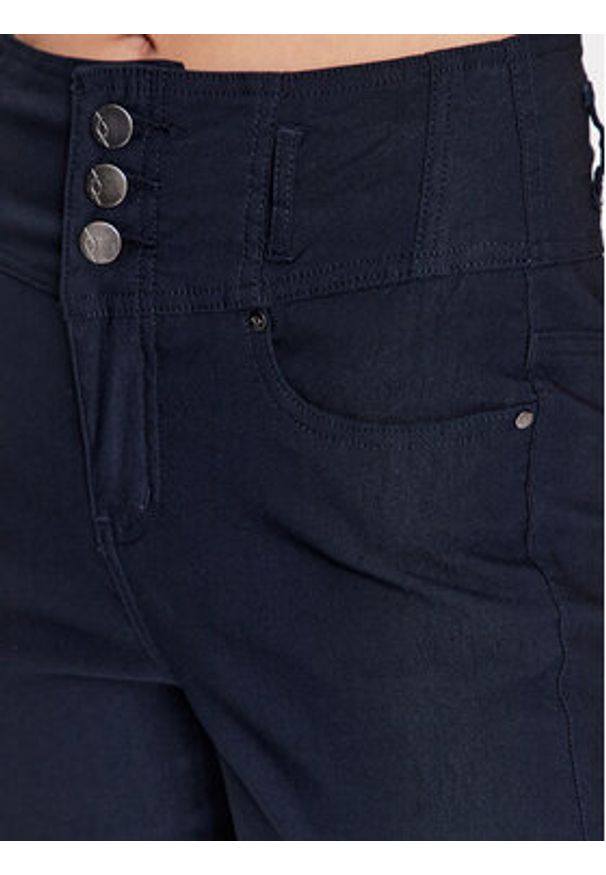 Fransa Spodnie materiałowe 601749 Szary Regular Fit. Kolor: szary. Materiał: materiał, wiskoza