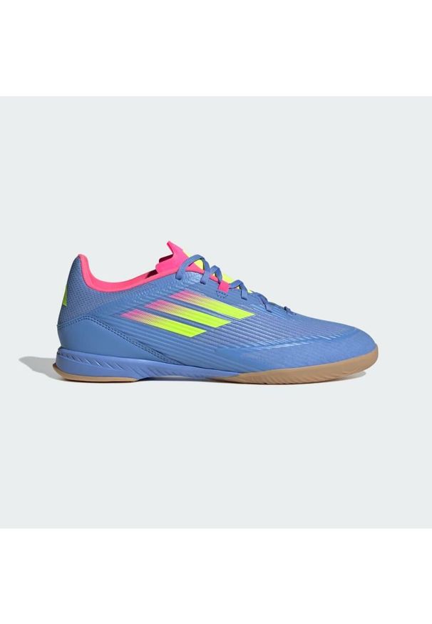 Adidas - Buty F50 League IN. Kolor: niebieski, różowy, żółty, wielokolorowy. Sport: piłka nożna