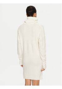 Liu Jo Sukienka dzianinowa WF4430 MA49P Écru Regular Fit. Materiał: syntetyk #6