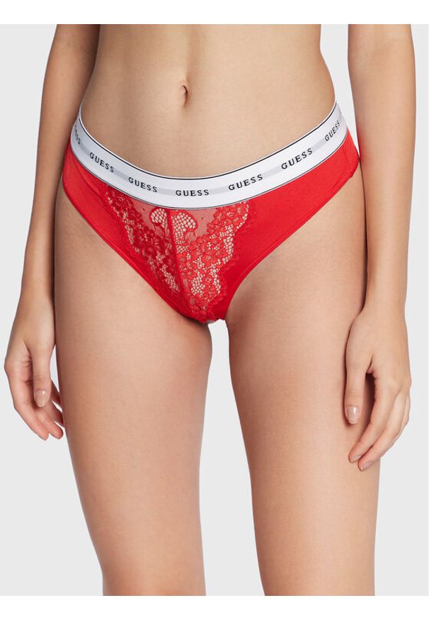 Guess Stringi Belle O2BE00 KBBT0 Czerwony. Kolor: czerwony. Materiał: syntetyk