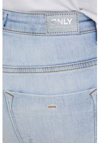 only - Only jeansy Lucy damskie medium waist. Kolor: niebieski #2
