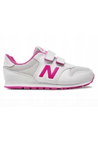New Balance - Buty na co dzień dziecięce NEW BALANCE 500 na rzepy. Okazja: na co dzień. Zapięcie: rzepy. Kolor: szary. Sport: turystyka piesza #1