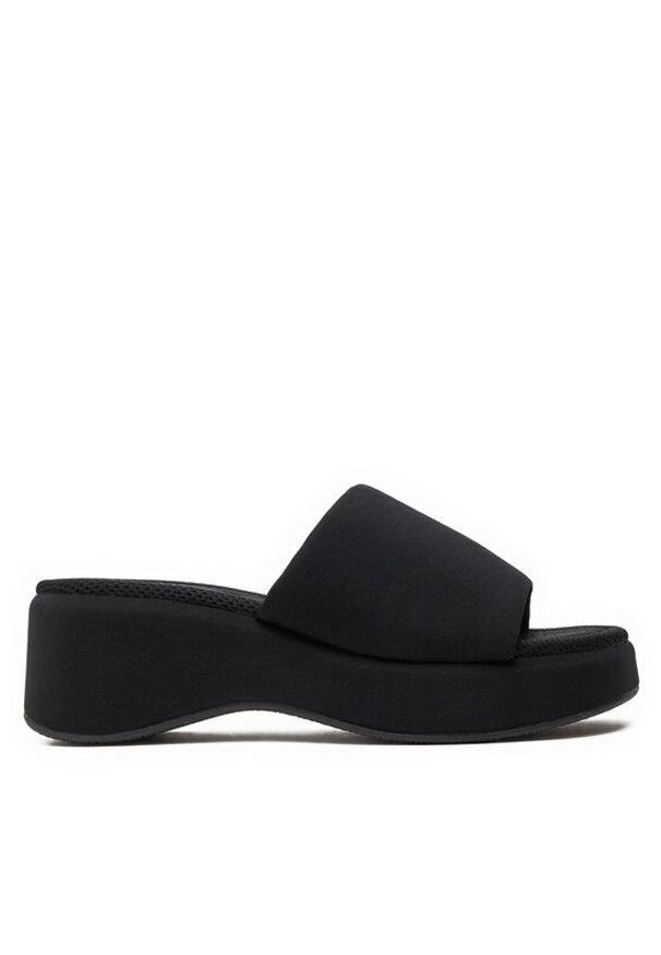 ONLY Shoes Klapki Onlmorgan-1 15319430 Czarny. Kolor: czarny. Materiał: materiał