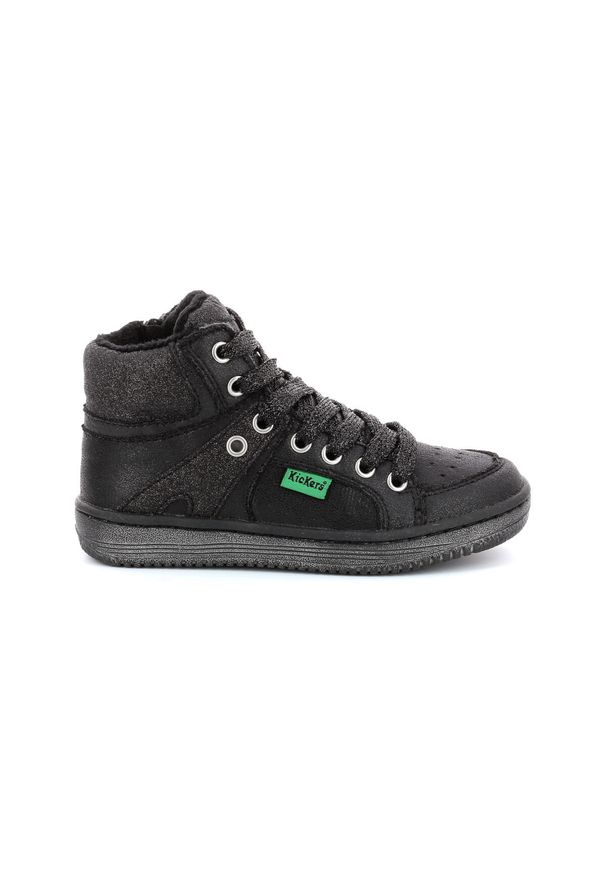 Kickers - Sneakersy dziecięce KICKERS LOWELL. Kolor: czarny. Sport: turystyka piesza