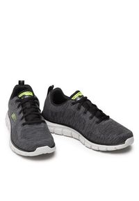 skechers - Skechers Sneakersy Front Runner 232298/CCBK Szary. Kolor: szary. Materiał: materiał #4