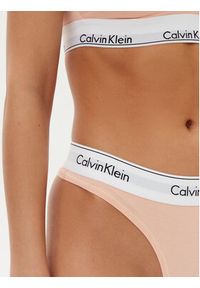 Calvin Klein Underwear Stringi 0000F3786E Pomarańczowy. Kolor: pomarańczowy. Materiał: bawełna #7