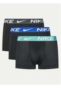 Nike Komplet 3 par bokserek 0000KE1156 Czarny. Kolor: czarny. Materiał: syntetyk