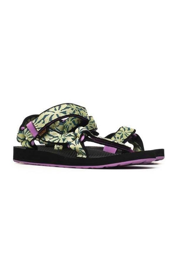 Buty do chodzenia damskie Teva Original Universal. Zapięcie: rzepy. Kolor: żółty. Materiał: materiał, syntetyk. Sport: turystyka piesza