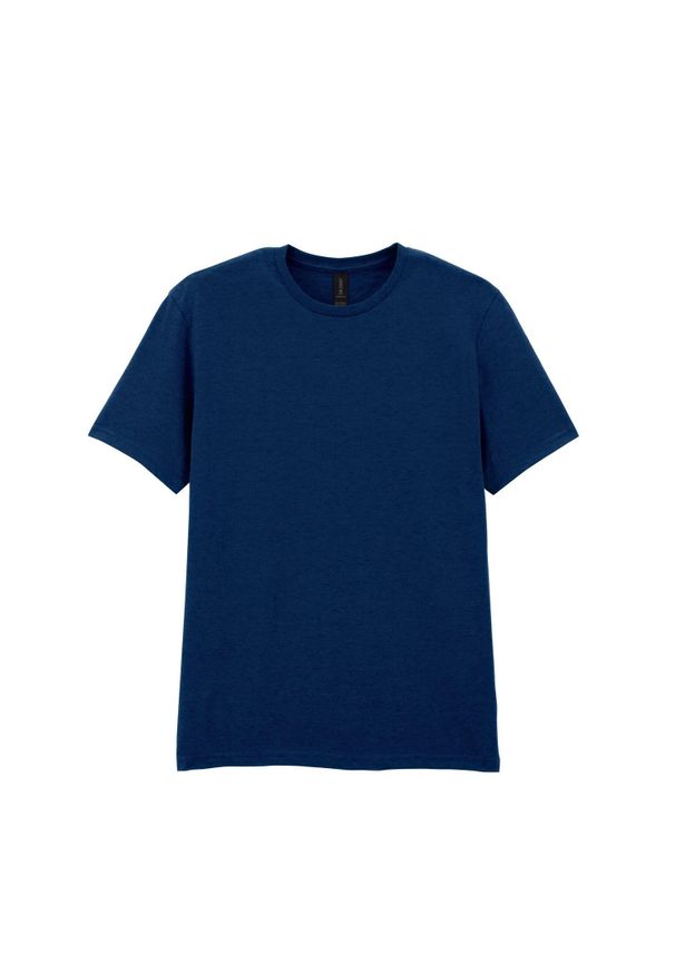 GILDAN - Bawełniana Koszulka Unisex Dla Dorosłych W Miękkim Stylu. Kolor: niebieski. Materiał: bawełna